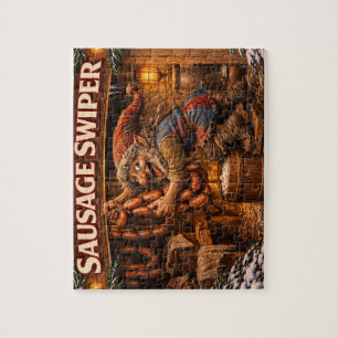 Sausage Swiper Yule Lad Rätsel