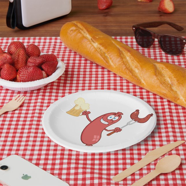 Sausages And Beer Pappteller (Von Creator hochgeladen)