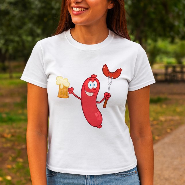 Sausages And Beer T-Shirt (Von Creator hochgeladen)