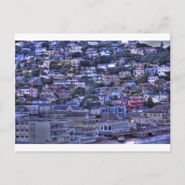 Sausalito, CA Postkarte (Vorderseite)