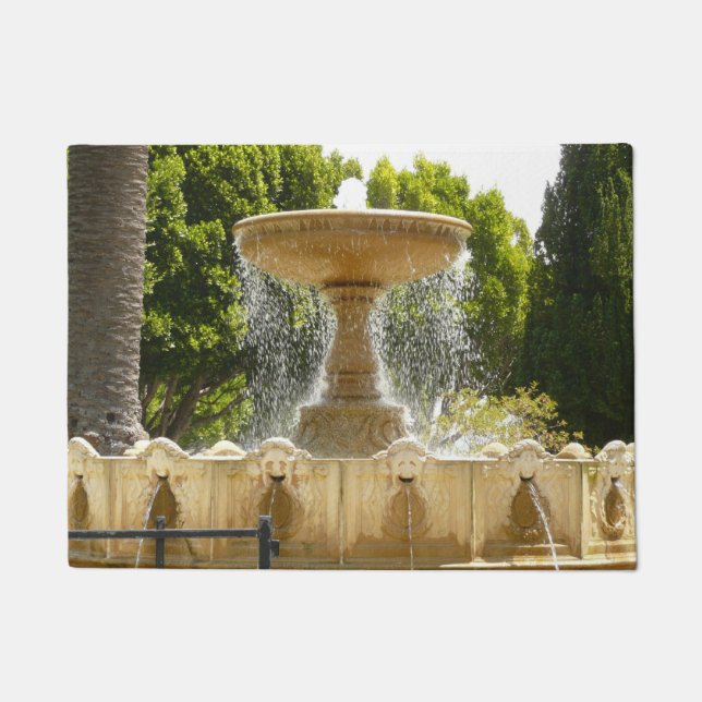 Sausalito Fountain California Travel Fotografy Fußmatte (Vorderseite)