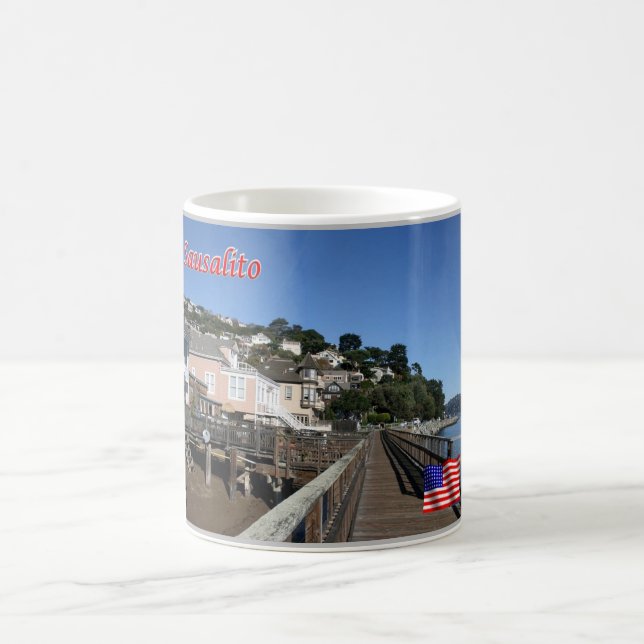 Sausalito - Promenade - Vereinigte Staaten - Kaffeetasse (Mittel)