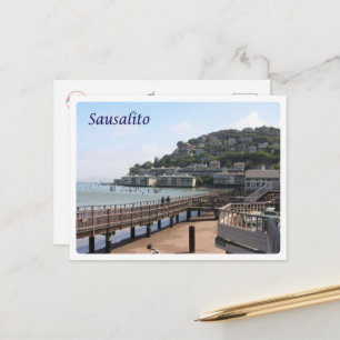 Sausalito - Vereinigte Staaten - Postkarte