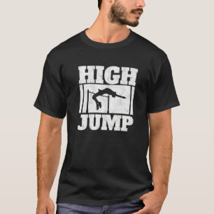 Saut Élevé Saut Haut Piste De Saut Et Champ Haut S