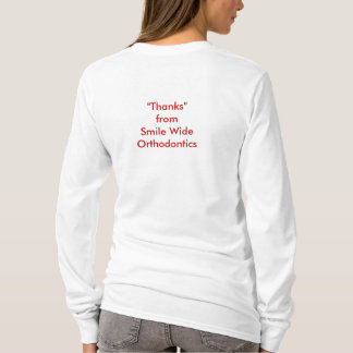 Sauté dedans pour dire le T-shirt de mercis