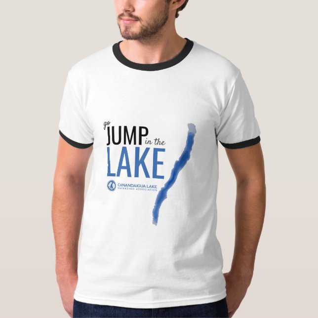 Sauter dans le lac T-Shirt (Devant)
