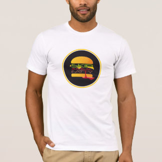 Sautez un T-shirt gras de repas