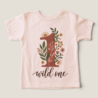 Sauvageonne Boho Floral Premier Anniversaire