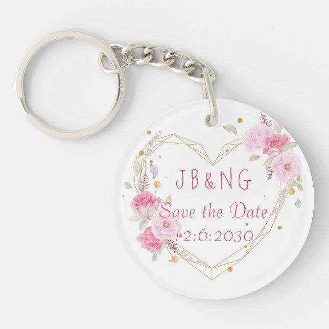 Sauvegarde du Mariage de date customisé Enregistre (Devant)