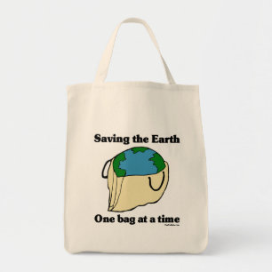 Sauvegarde du sac fourre - tout à la terre