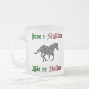 Sauver un étalon, monter un Mug givré italien