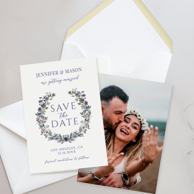 Sauvez la date Photo Invitation (Créateur téléchargé)