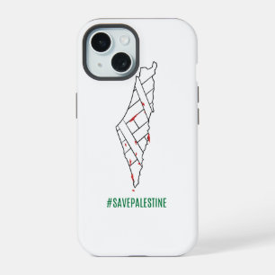 Sauvez la Palestine carte saignante - Liberté pour