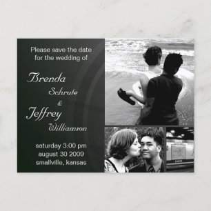 Sauvez la photo de cartes postales de date