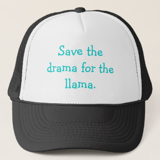 Sauvez le drame pour le casquette de lama