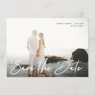 Sauvez le faire-part manuscrit de manuscrit de