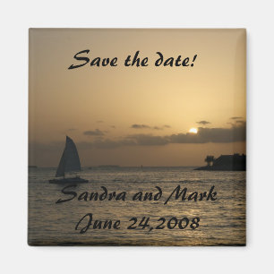 Sauvez le magnet de date