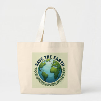 Sauvez le sac écologique Earth-Design