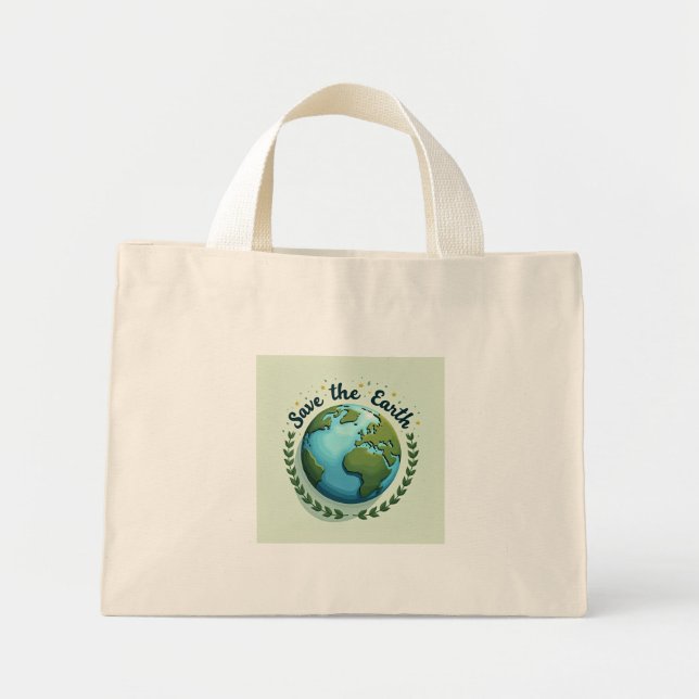 Sauvez le Sac fourre-tout Earth-Design (Devant)