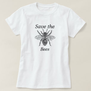 Sauvez le T-shirt d'abeilles