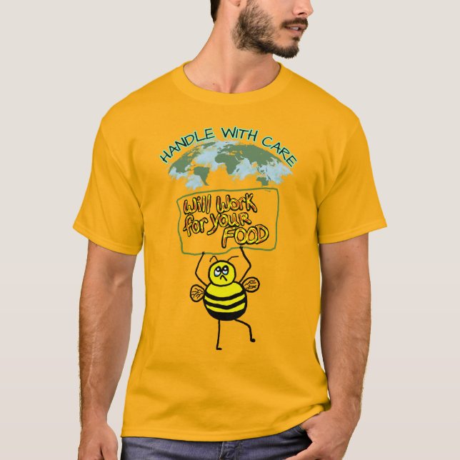 Sauvez Le T-shirt Des Abeilles (Devant)