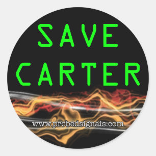 Sauvez les autocollants de Carter