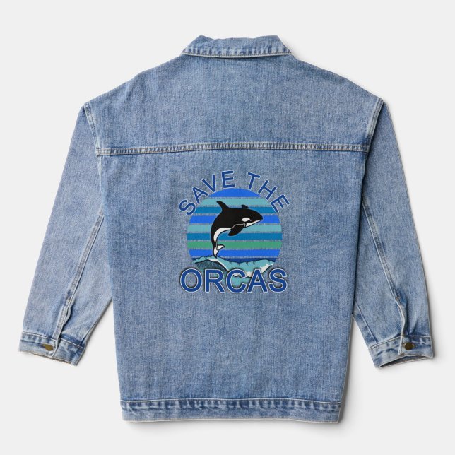 Sauvez les orques Beau art baleine (Verso)