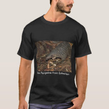 Sauvez les Pangolins du noir de T-shirt