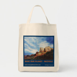 SAUVEZ NOTRE PLANÈTE - RÉUTILISEZ le sac