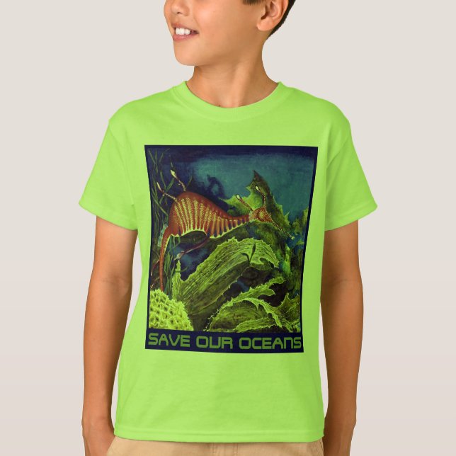 SAUVEZ NOTRE T-shirt d'OCÉANS (Devant)