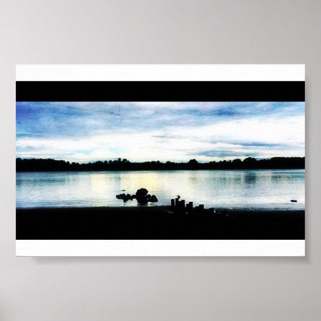 Sauvie's Island in Twilight Poster (Vorne)