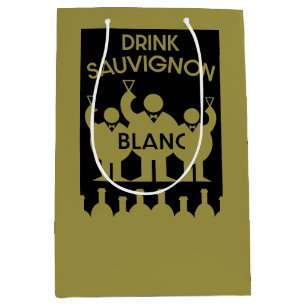 Sauvignon Blanc Wein Drinker Mittlere Geschenktüte