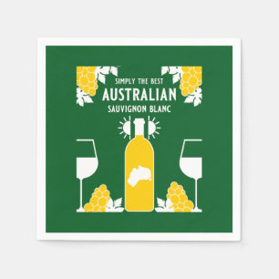 Sauvignon Blanc Wein Drinker Serviette