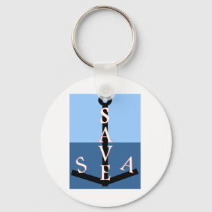 Sauvons la mer schlüsselanhänger