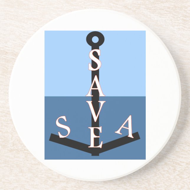Sauvons la mer untersetzer (Vorne)