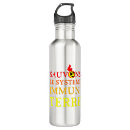 SAUVONS LE SYSTÈME IMMUNITAIRE ! Ecologie, Natur Edelstahlflasche