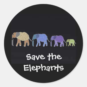 Sauvons les Stickers Eléphants