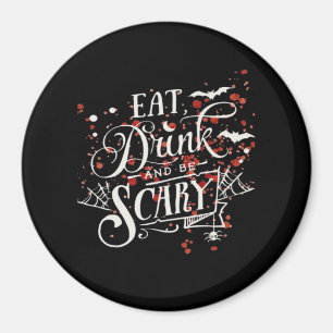 Savage Halloween Gruselige Ästhetik Grafikstil Magnet