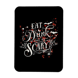 Savage Halloween Gruselige Ästhetik Grafikstil Magnet