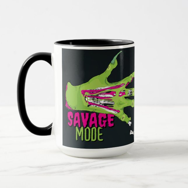 Savage Mode Zombie Antidote Loading Ghoulishly Spa Tasse (Links)
