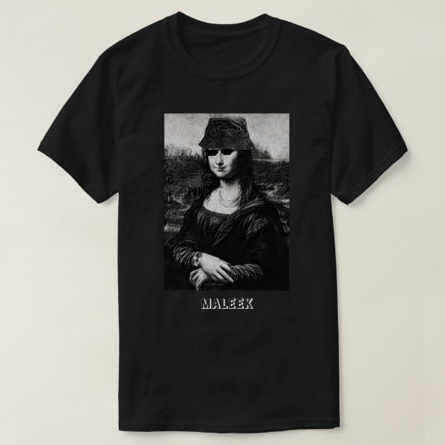 SAVAGE MONALISA (MALEEK) T - Shirt (Design vorne)