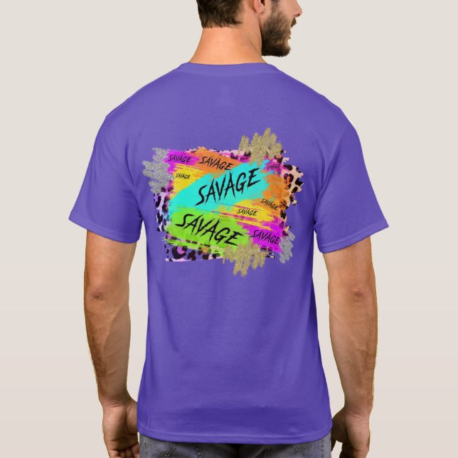 Savage Savages T-Shirt (Rückseite)