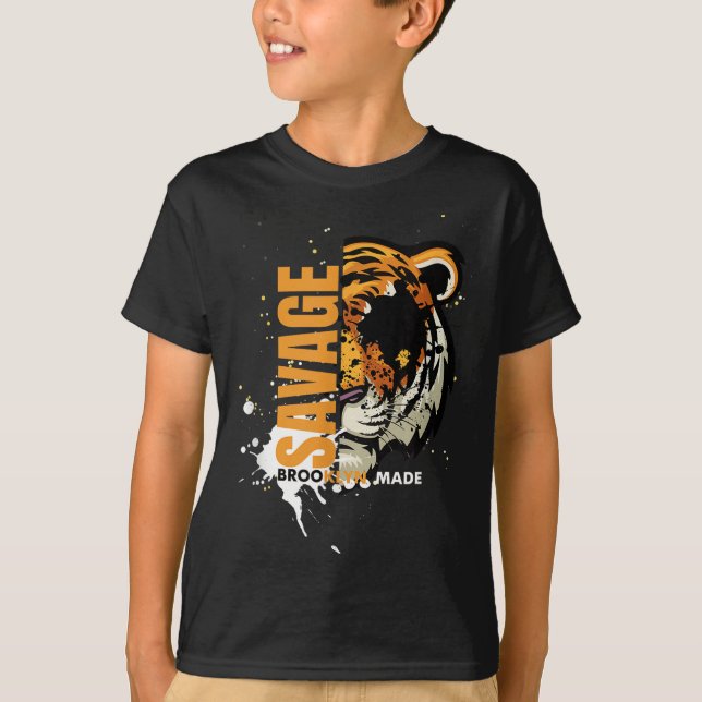 Savage Tiger,brooklyn Made, Graphic Tees Tiger, Mo (Vorderseite)
