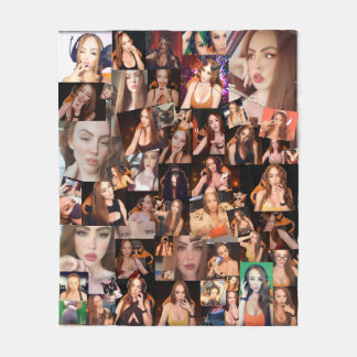 Savanasushi Selfie Blanket Fleecedecke