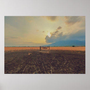 Savanna - Landschaft Stadtbild Landschaft Landscha Poster