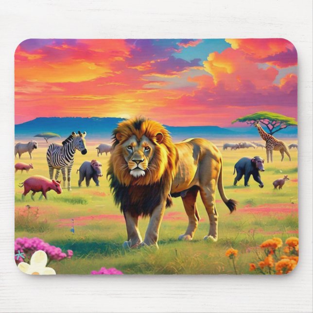 Savanna Majesty Mousepad (Vorne)