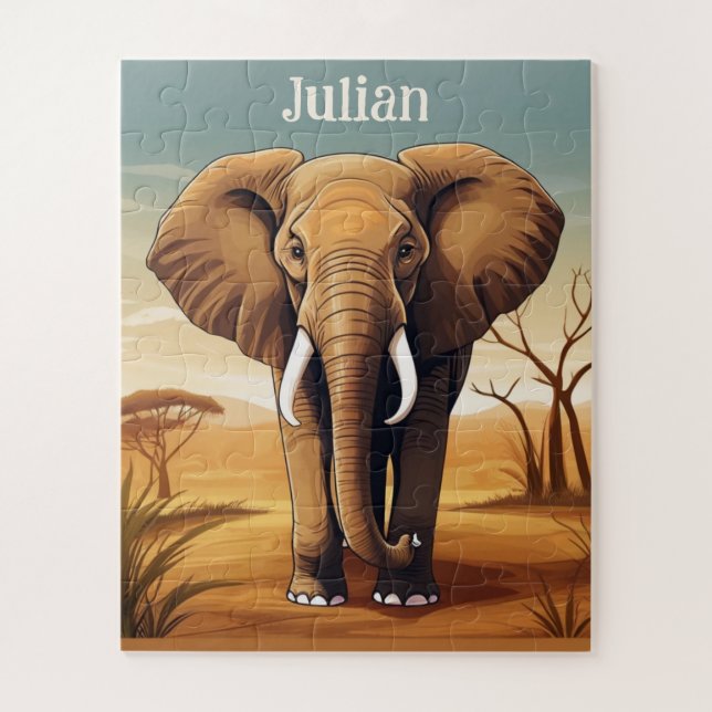 Savanna Sonnenuntergang (Vertikal)