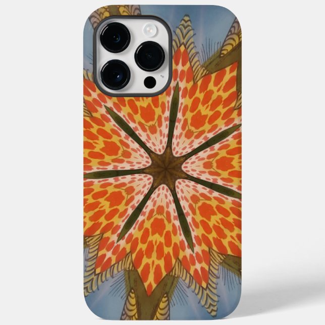 Savanna Star Bloom - Eine kühne afrikanische Tiera Case-Mate iPhone Hülle (Rückseite)