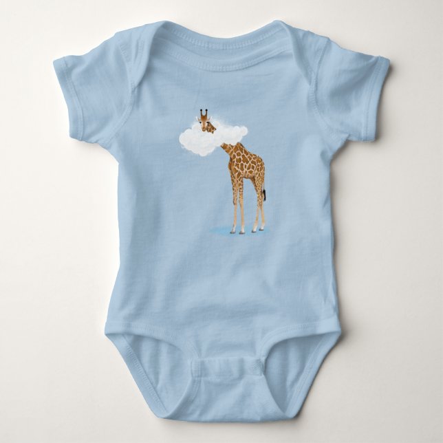 Savanna-Wolken Baby Strampler (Vorderseite)