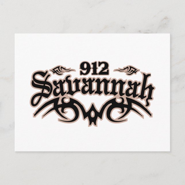 Savannah 912 postkarte (Vorderseite)
